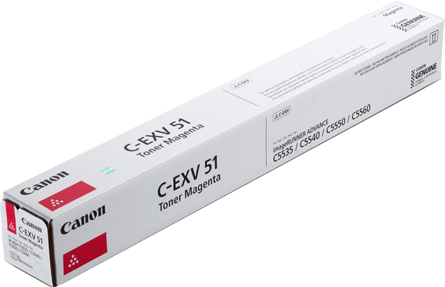 Canon C-EXV51m Magenta Toner