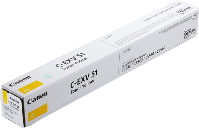 Canon C-EXV51y Gelb Toner