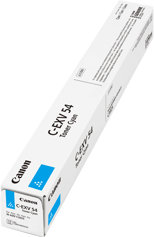 Canon C-EXV54c Cyan Toner