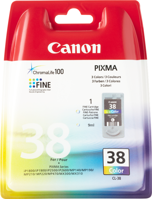 Canon CL-38 mehrere Farben Druckerpatrone 2146B001
