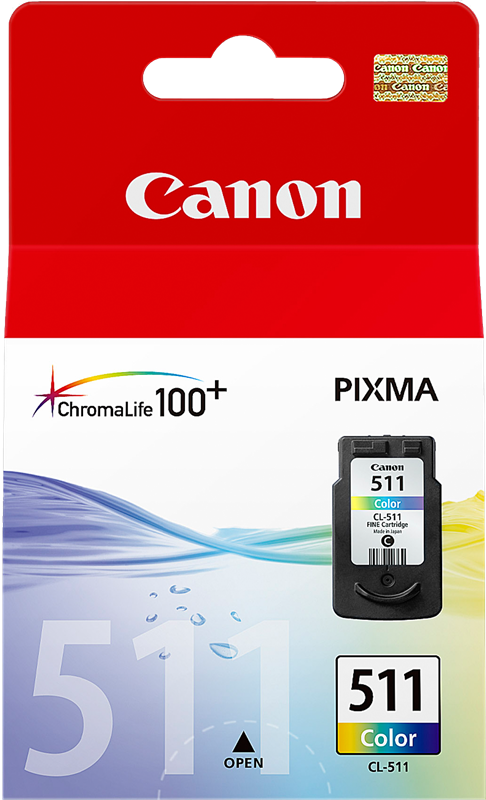 Canon CL-511 mehrere Farben Druckerpatrone 2972B001