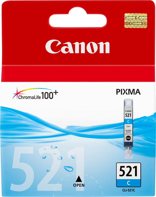 Canon CLI-521c Cyan Druckerpatrone 2934B001