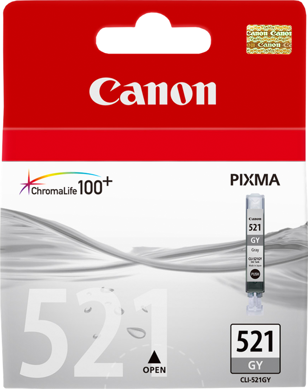 Canon CLI-521gy Grau Druckerpatrone 2937B001