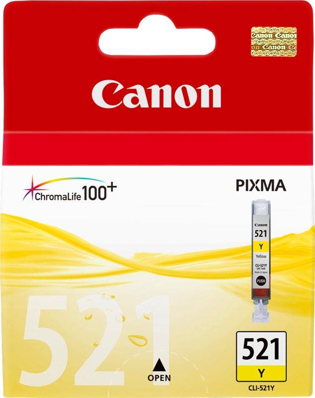 Canon CLI-521y Gelb Druckerpatrone 2936B001