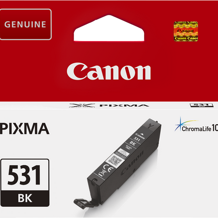 Canon CLI-531bk Schwarz Druckerpatrone 6118C001