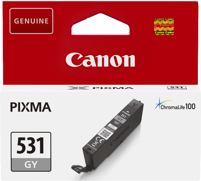 Canon CLI-531gy Grau Druckerpatrone 6122C001