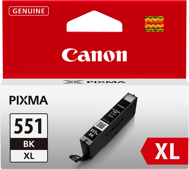 Canon CLI-551BK XL Schwarz Druckerpatrone 6443B001