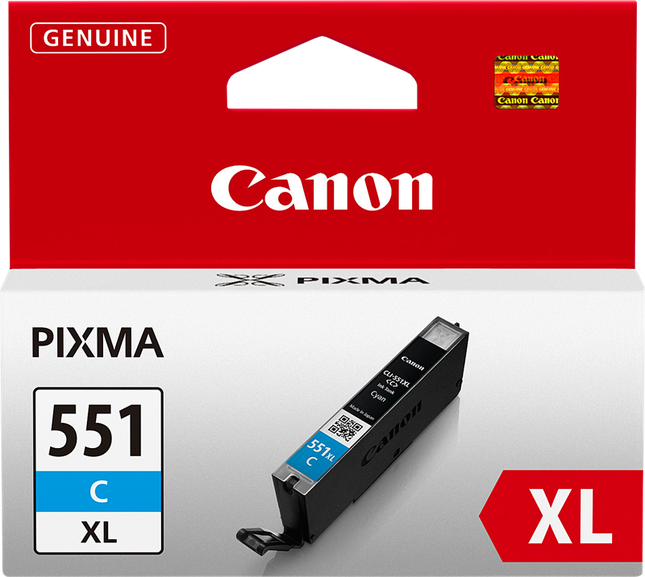 Canon CLI-551C XL Cyan Druckerpatrone 6444B001