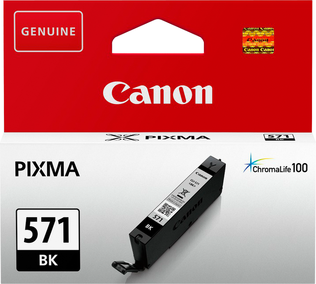 Canon CLI-571bk Schwarz Druckerpatrone 0385C001