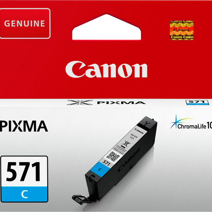Canon CLI-571c Cyan Druckerpatrone 0386C001