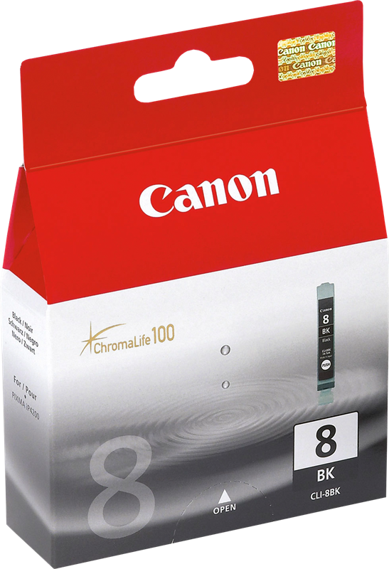 Canon CLI-8bk Schwarz Druckerpatrone 0620B001