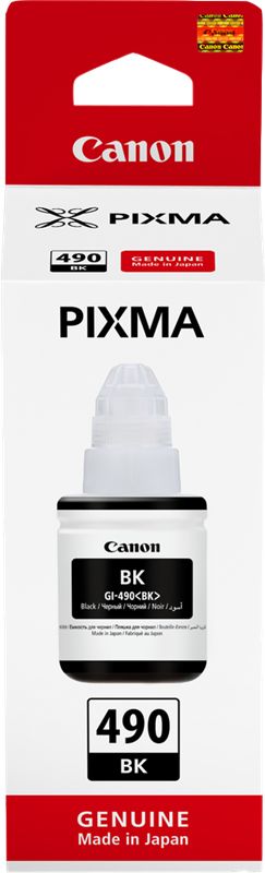 Canon GI-490bk Schwarz Druckerpatrone 0663C001