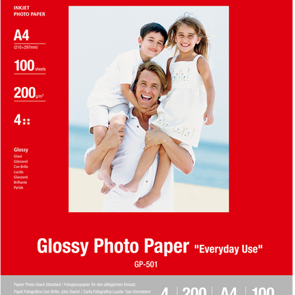 Canon Glossy Photo Papier "Everyday Use" A4 Weiss