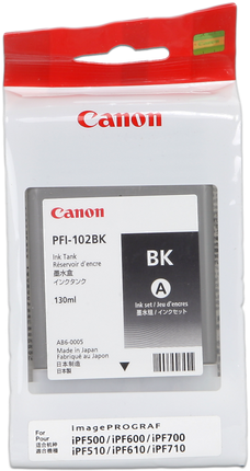 Canon PFI-102bk Schwarz Druckerpatrone