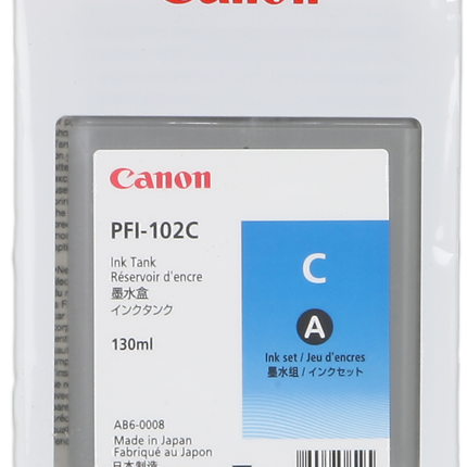 Canon PFI-102c Cyan Druckerpatrone