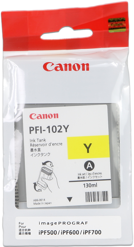 Canon PFI-102y Gelb Druckerpatrone