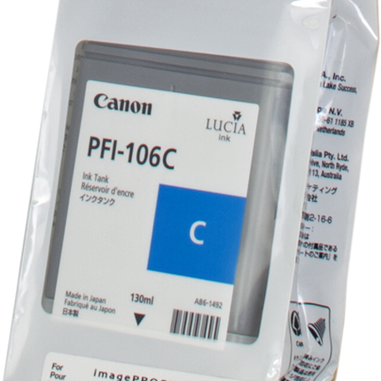 Canon PFI-106c Cyan Druckerpatrone