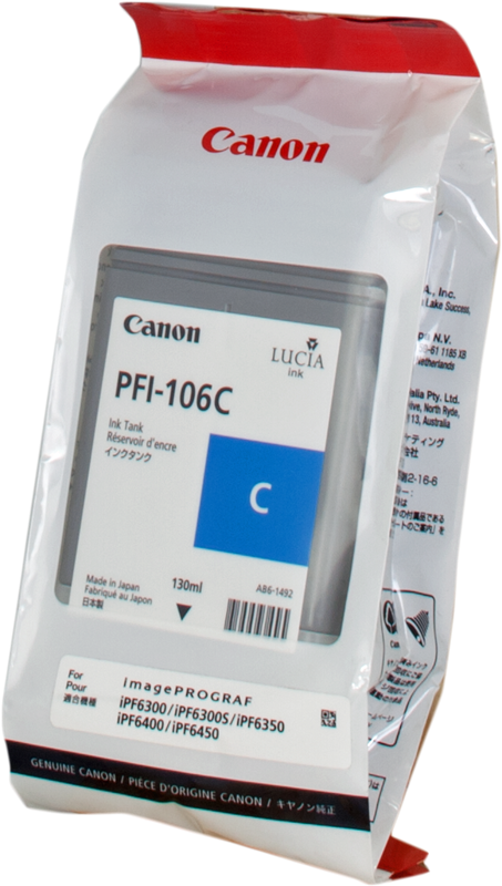 Canon PFI-106c Cyan Druckerpatrone