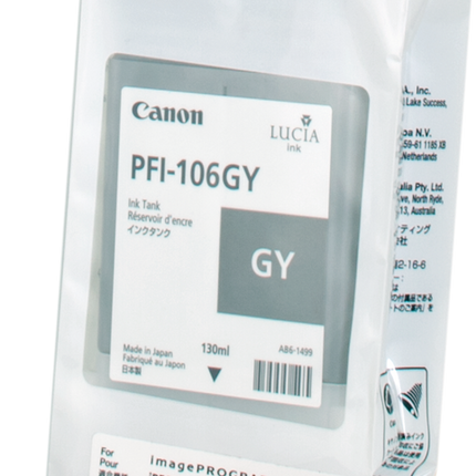 Canon PFI-106gy Grau Druckerpatrone