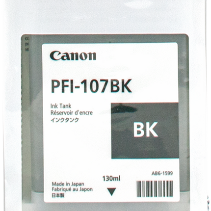 Canon PFI-107bk Schwarz Druckerpatrone