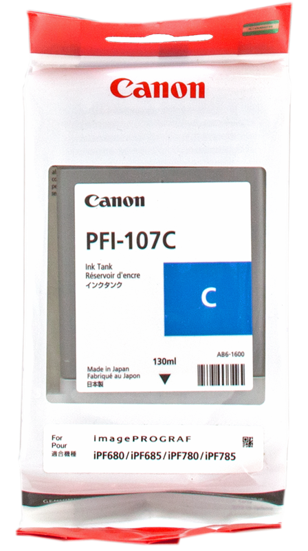 Canon PFI-107c Cyan Druckerpatrone