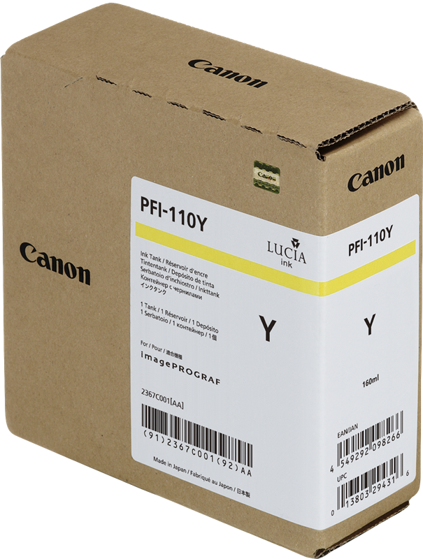 Canon PFI-110y Gelb Druckerpatrone