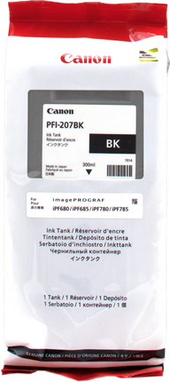 Canon PFI-207bk Schwarz Druckerpatrone