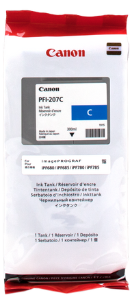 Canon PFI-207c Cyan Druckerpatrone