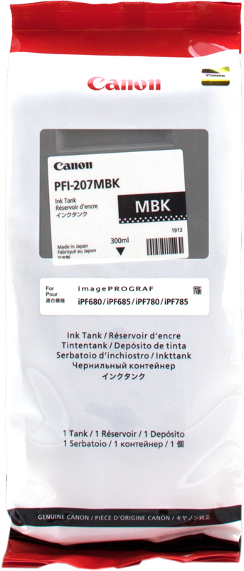 Canon PFI-207mbk Schwarz (Matt) Druckerpatrone