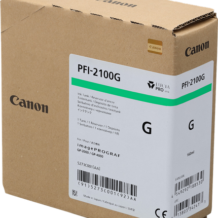 Canon PFI-2100g Grün Druckerpatrone