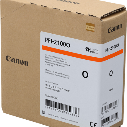Canon PFI-2100o Orange Druckerpatrone