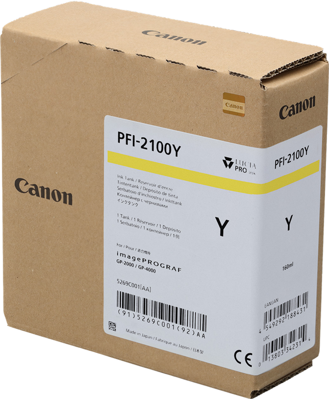 Canon PFI-2100y Gelb Druckerpatrone
