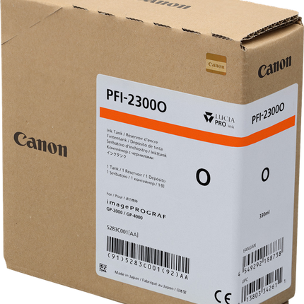 Canon PFI-2300o Orange Druckerpatrone