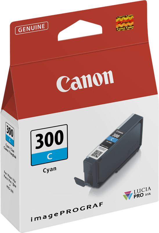 Canon PFI-300c Cyan Druckerpatrone 4194C001