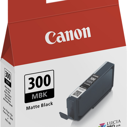 Canon PFI-300mbk Schwarz (Matt) Druckerpatrone 4192C001
