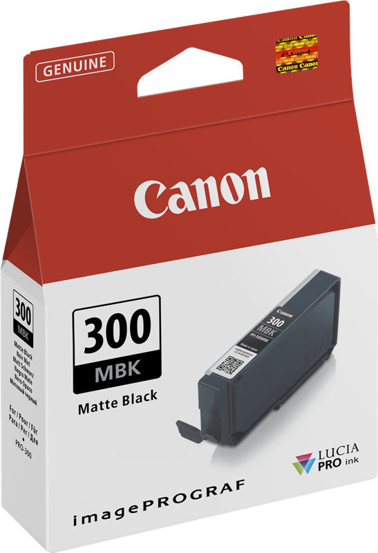 Canon PFI-300mbk Schwarz (Matt) Druckerpatrone 4192C001