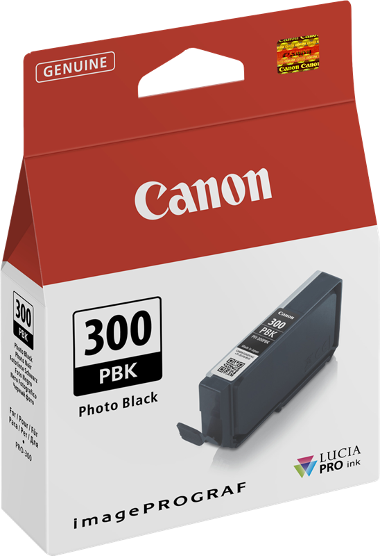 Canon PFI-300pbk Schwarz (Foto) Druckerpatrone 4193C001