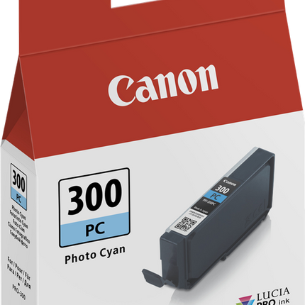 Canon PFI-300pc Cyan (Foto) Druckerpatrone 4197C001