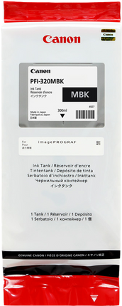 Canon PFI-320mbk Schwarz (Matt) Druckerpatrone
