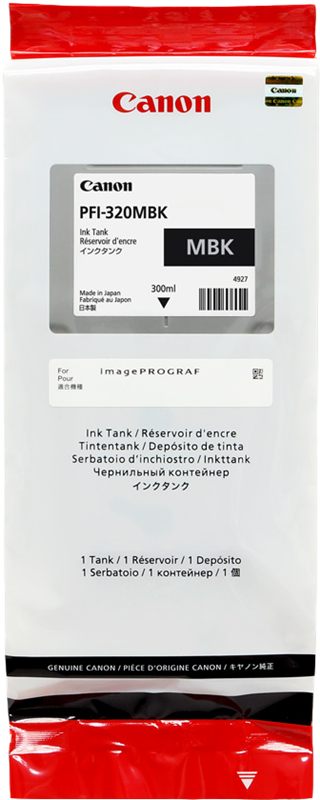 Canon PFI-320mbk Schwarz (Matt) Druckerpatrone