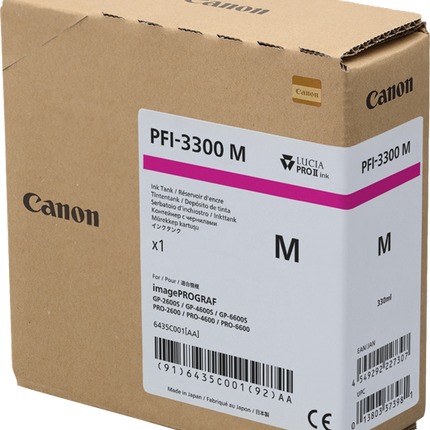 Canon PFI-3300m Magenta Druckerpatrone