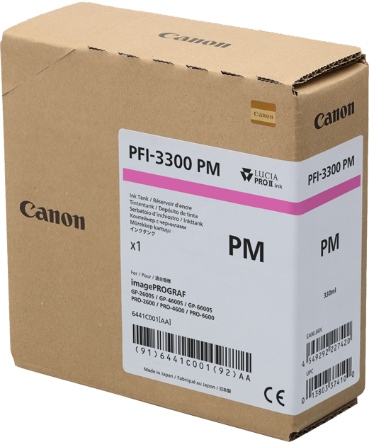 Canon PFI-3300pm Magenta (Foto) Druckerpatrone