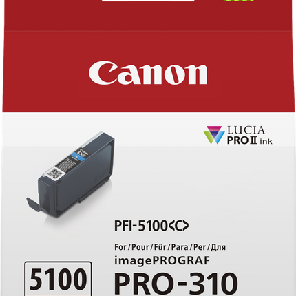 Canon PFI-5100c Cyan Druckerpatrone 6953C001