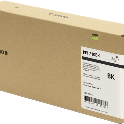 Canon PFI-710bk Schwarz Druckerpatrone
