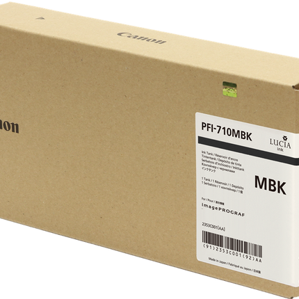 Canon PFI-710mbk Schwarz (Matt) Druckerpatrone
