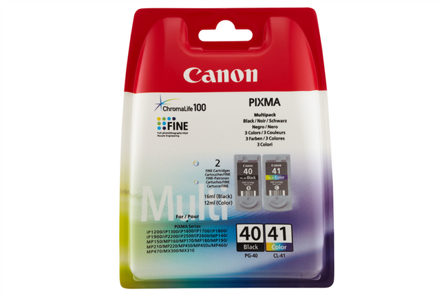 Canon PG-40+CL-41 MCVP Multipack Schwarz / mehrere Farben