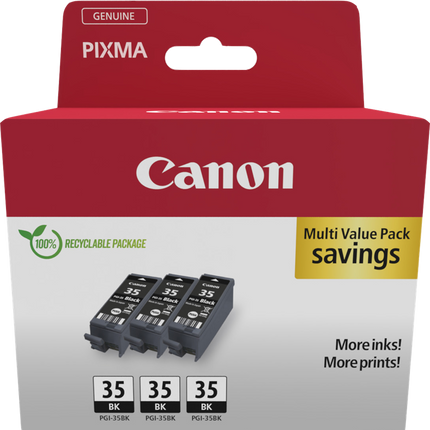 Canon PGI-35BK 3er Multipack Schwarz