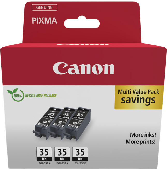 Canon PGI-35BK 3er Multipack Schwarz