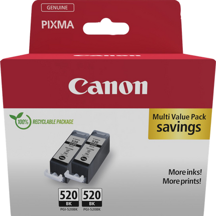 Canon PGI-520BK Multipack Schwarz