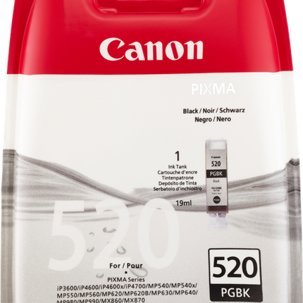 Canon PGI-520bk Schwarz Druckerpatrone 2932B001
